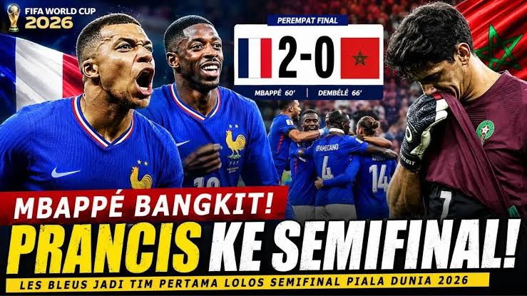 Perancis Lolos Semifinal